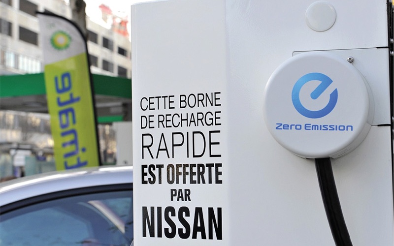 Première borne de recharge rapide dans Paris