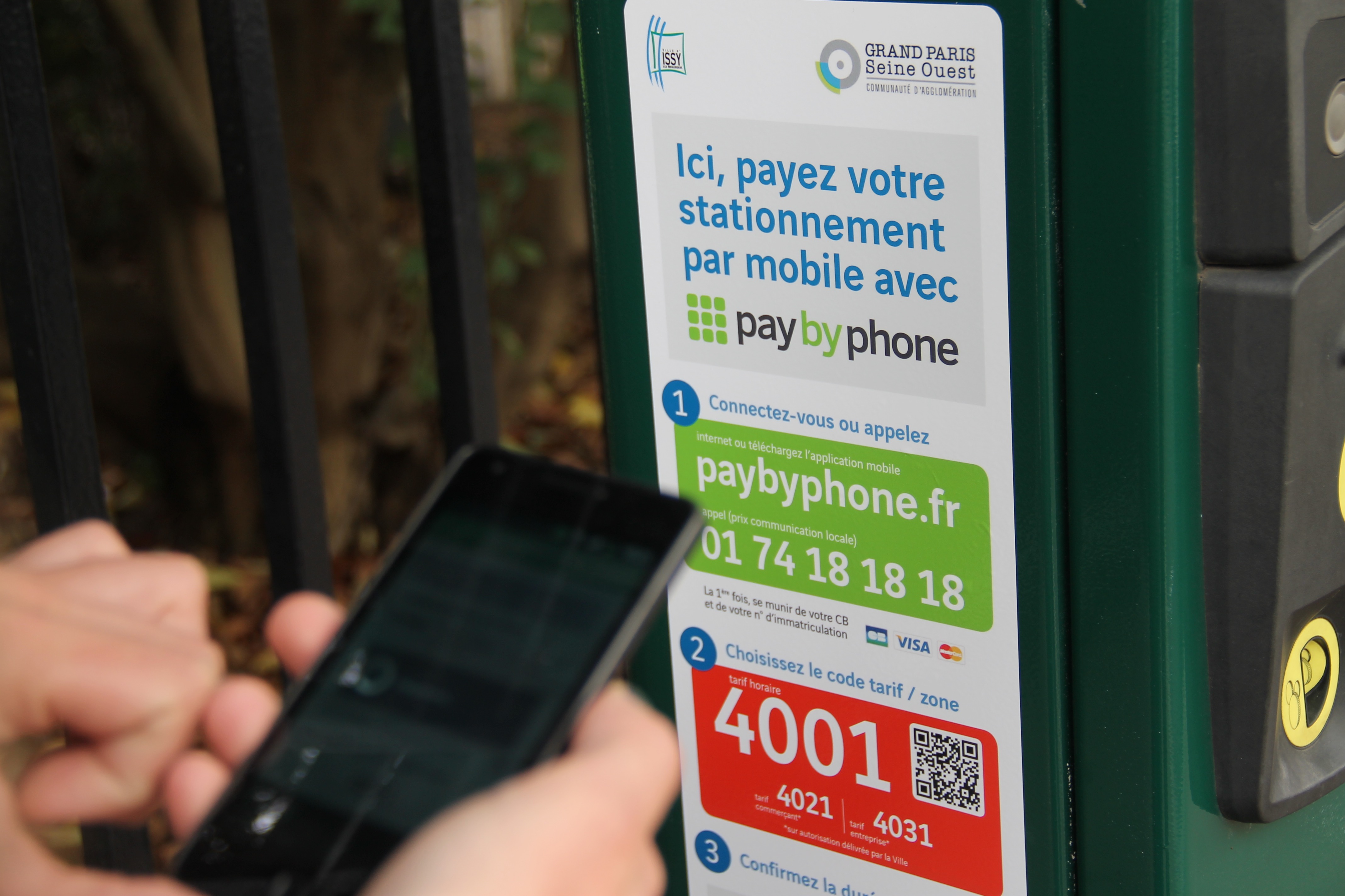 Paybyphone - Grand Paris Seine Ouest