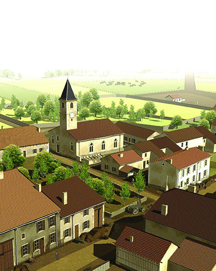La 3D fait revivre les villages détruits de la Première guerre mondiale