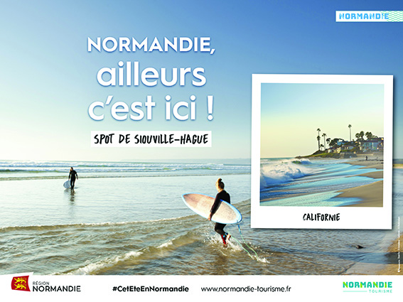"Normandie, Ailleurs c'est ici" : La campagne rebond à la loupe